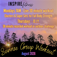 InSpire Fitness - Online Sunrise Group Workout