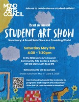 Student Art Show Reception "Sanctuary: A Small Safe Place in a Troubling World"