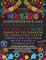 Mammoth Lakes Foundations Mexico Independence Day Celebrations