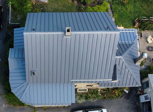 Standing Seam Metal Roof Replacement Turners Falls MA