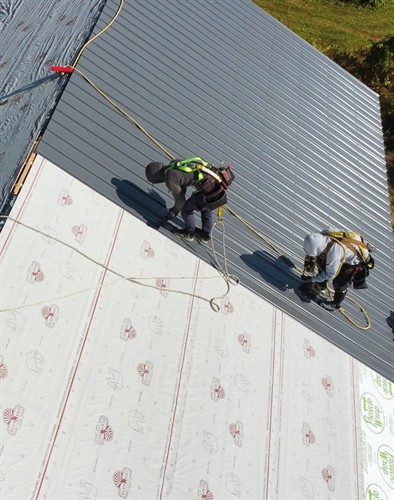 Standing Seam Metal Roof Install Northampton MA