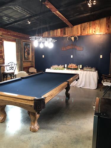 the pool table