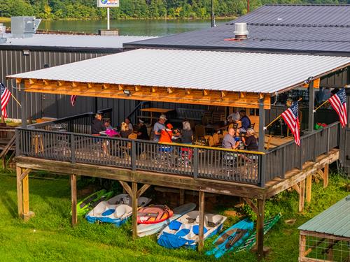 Dine on Castaways outdoor deck overlooking the lake, host a party or corporate event. Dine on Castaways outdoor deck overlooking the lake, host a party or corporate event.