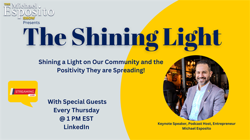 The Shining Light - Every Thursday at 1pm on LinkedIn