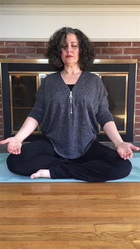 Easy pose - meditation