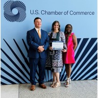 Jess Davis of the Ulster County Regional Chamber of Commerce Graduates Institute for Organization Management (IOM)