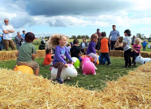 Scarecrow Festival and Open Farm Day annually in September