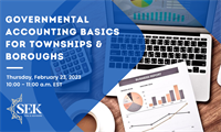 Governmental Accounting Basics for Townships & Boroughs - Webinar