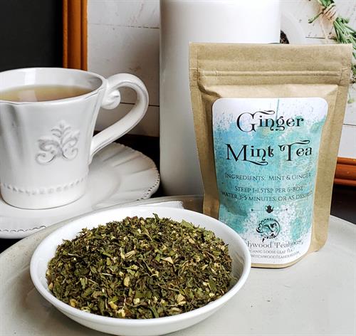 Ginger Mint loose Leaf Tea Ginger Mint loose Leaf Tea