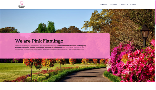 Pink Flamingo Companies Corporate Website Developed by Digital Stride