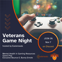 Easterseals ES Gaming hosts Veterans Gaming Night