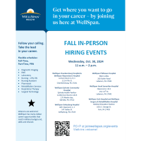 Fall In-Person Hiring Events