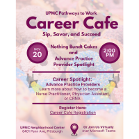 UPMC Monthly Career Fair