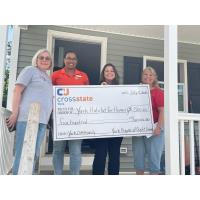 CrossState York Chapter of Credit Unions Presents Check to York Habitat for Humanity