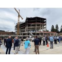 WellSpan York Hospital expansion project rises to new heights as final beam is placed