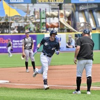 REVS' TETER VOTED ATLANTIC LEAGUE PLAYER OF THE YEAR