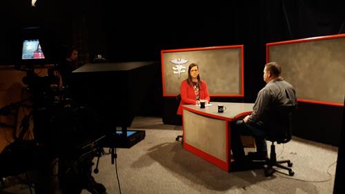 Doctors on Call is a LIVE program we produce in our studio in Bunker Hill, KS.