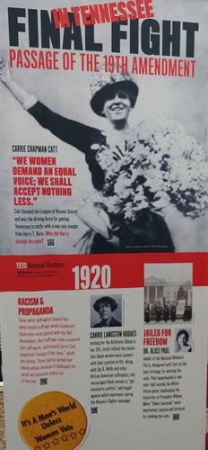 1920 LWV Founder Carrie Chapman Catt 1920 LWV Founder Carrie Chapman Catt