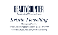 Beautycounter: Kristin Flewelling