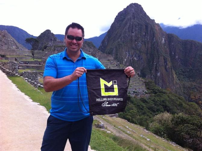 Miller Insurance at Machu Picchu