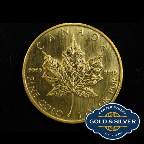 Canadian Maple Leaf - One oz Gold Coin