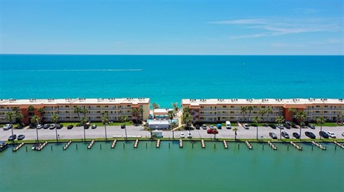 View From Bayside with Boat Docks