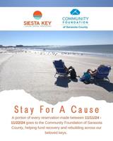 Book a vacation; Help support the community