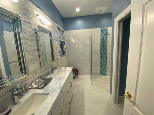 Custom Bathroom Renovation by RIM Express