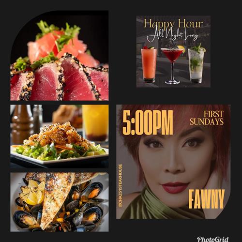 Lounge Food and Live Entertainment With Fawny Frost