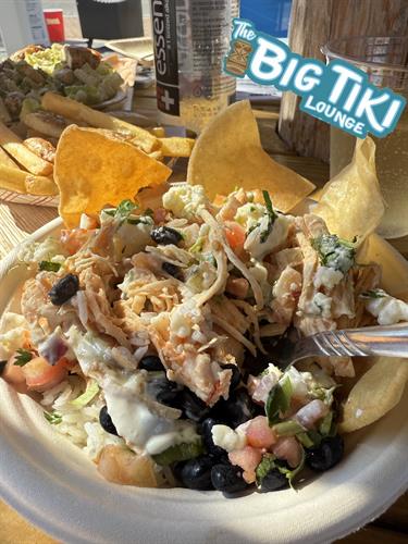 Big Tiki Lounge Chicken Taco Bowl