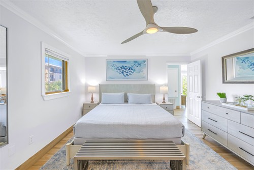 Master suite with bath