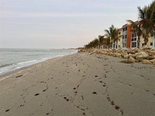 Shoreline for swimming, fishing, relaxing