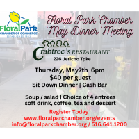 May Dinner Meeting At Crabtrees