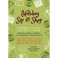 Holiday Sip & Shop