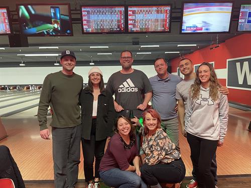 Custom Onside Team Building at the Bowlero with our Plus1s