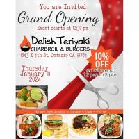 Ribbon Cutting-Delish Teriyaki