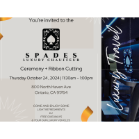 Ribbon Cutting-Spades Luxury Chauffeur