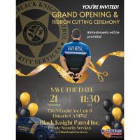 Ribbon Cutting-Black Knight Patrol