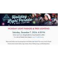 HOLIDAY LIGHT PARADE & TREE LIGHTING