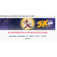 5K Reindeer Run and Rudolph's Dash!