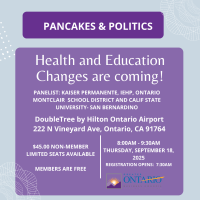 Pancakes and Politics-Health & Education