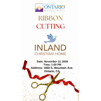 Ribbon Cutting- Inland Christian Home
