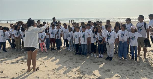 Beach Ecology Walk educational activity offered. Beach Ecology Walk educational activity offered.