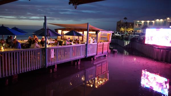 Waterfront views with live music. Waterfront views with live music.