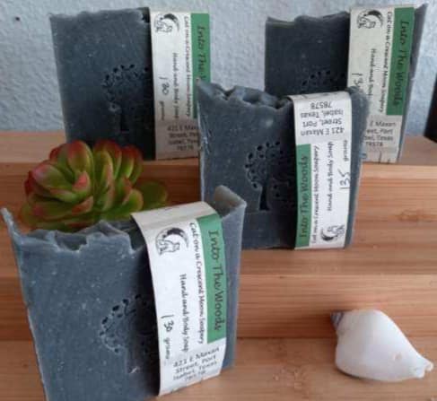 Hand-made cold process soaps with essential oils