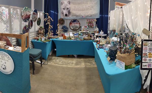 Booth Photo from a recent vendor show.