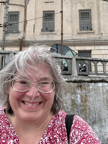 After 12,719 steps, I made it to the top of Alcatraz Island - Sept 2024