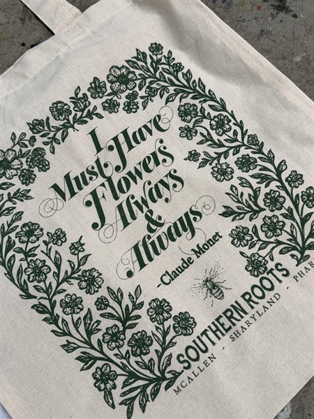 Tote bags for Southern Roots