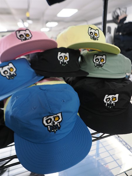 Embroidered hats for ForkitVlog