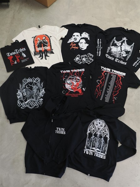 Band merch for Twin Tribes